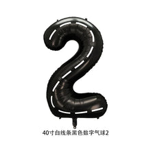 40'' Number Racetrack Balloons