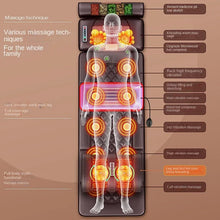 Electric Vibrating Heating Infrared Massager Mattress