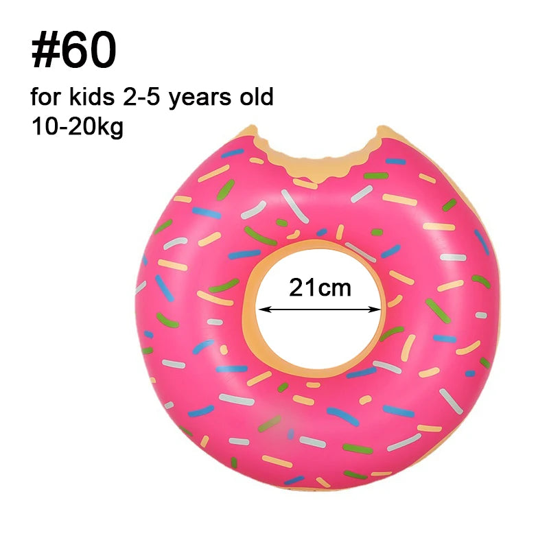 Inflatable Donut Pool Float