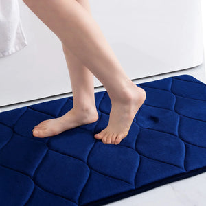 Silicone Non-Slip Memory Foam Super Absorbent Quick Dry Rug