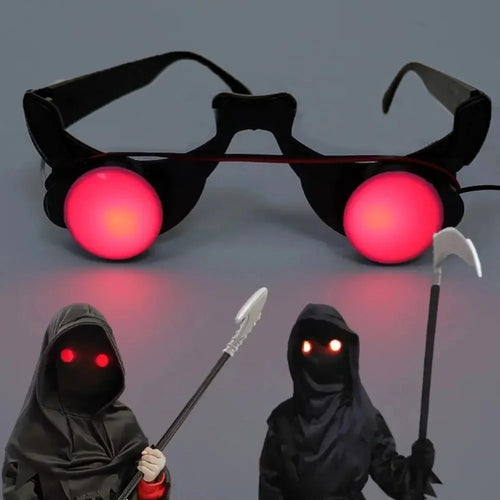 Halloween Horror Red Eye Glasses Prop