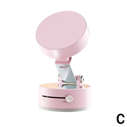 Double Sided Hands-Free Vacuum Adsorption Magnetic Suction Cup Phone Mount