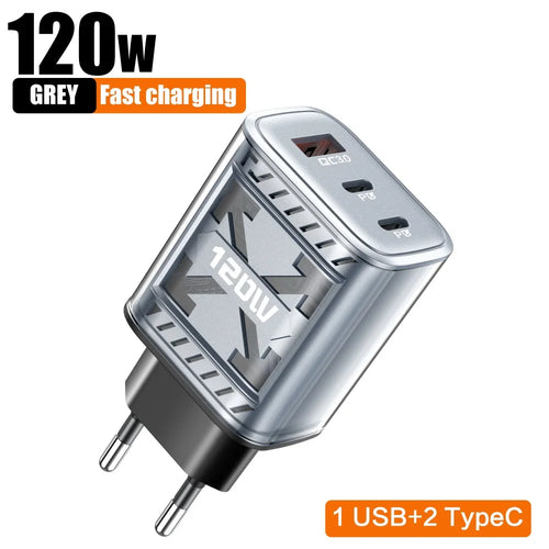 120W USB-C PD Fast Charge Adapter