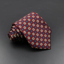 Silk 7.5cm Soft Colorful Novelty Necktie