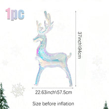 3d Laser Transparent Deer Balloon