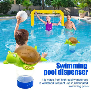 Turtle Shaped Creative Durable Pool Floater Chlorine Dispenser