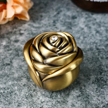 Zinc Alloy Metal Rose Urn