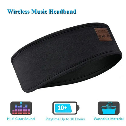 HYE Bluetooth Earphones  Headband Elastic Wireless Headphones