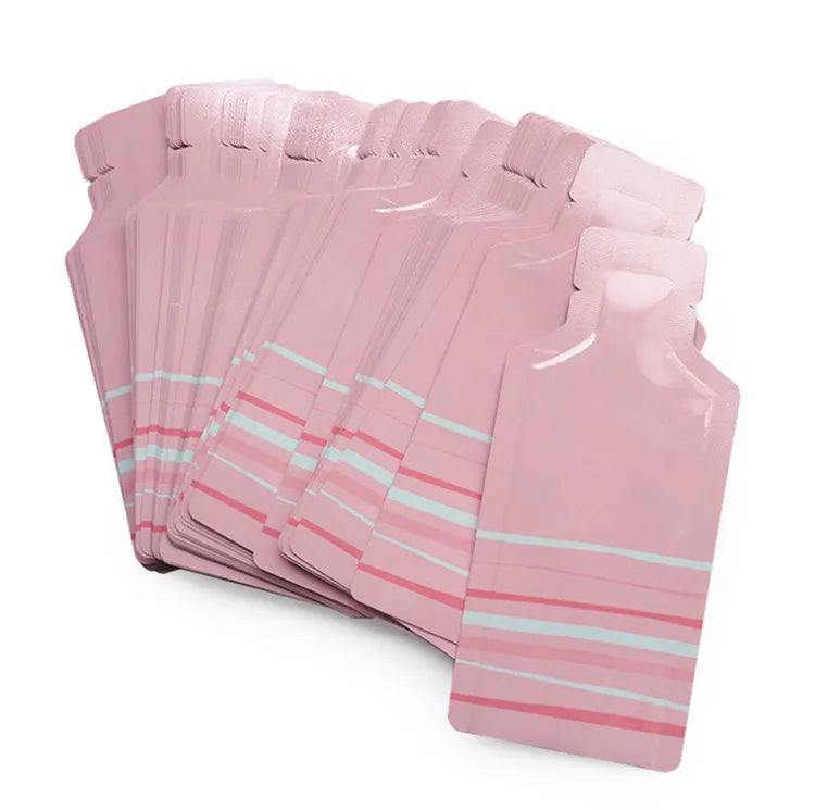 100PCS~500PCS Open Top Aluminum Foil Liquid Cruise Bags