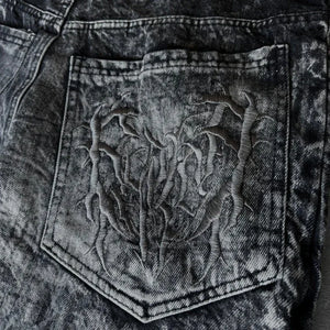 Gothic Retro Oversized Baggy Fit Jeans