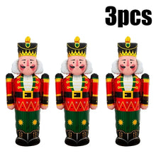 3PCS Christmas Inflatable Toy Balloon Soldier Snowman