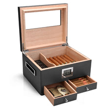 Cedar Wood Humidor With Humidifier