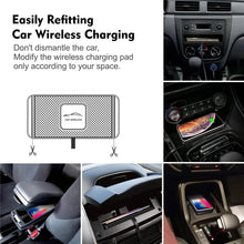 Wireless Silicone Non Slip Pad Car Charging Station