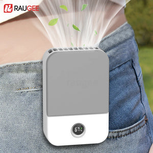 Waist Hanging 3 Gear Strong Wind Bladeless Waist Fanf