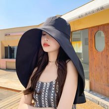 Sun Protection UV Protection Large Brim Face Covering Hat