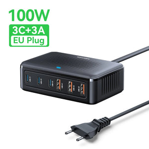 Rocoren USB 100W GaN Charger 6-ports