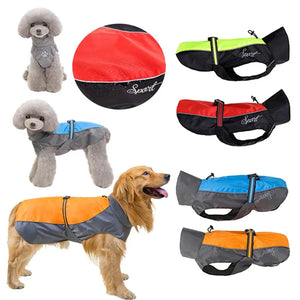 Waterproof Reflective Dog Raincoat