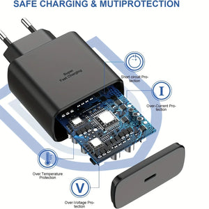 45W PD Super Fast Charger USB C Charger for Samsung Galaxy