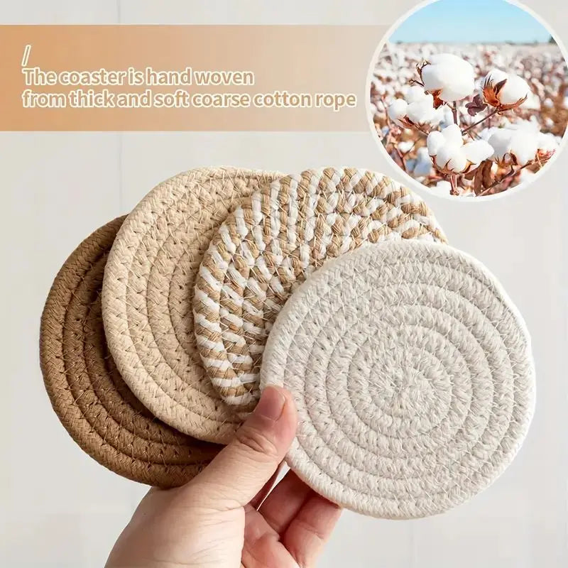 8-Piece Set Absorbent Coasters for Drinks