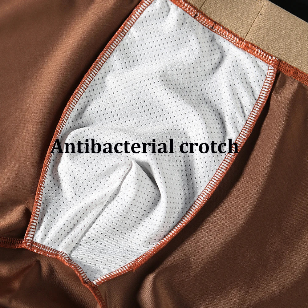 3PCS Satin-like Super Soft Boxers
