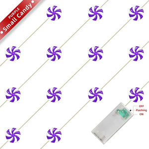 2M/20LED Christmas Candy String Lights