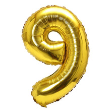 32inch Rainbow Gradient Number Foil Balloons