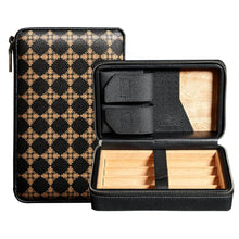 4-Cigar Cedar Wood Cigar Humidor Box