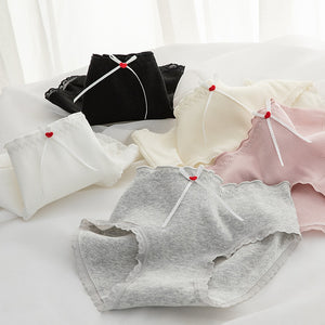 Seamless 5Pcs/Set Cotton Underwear