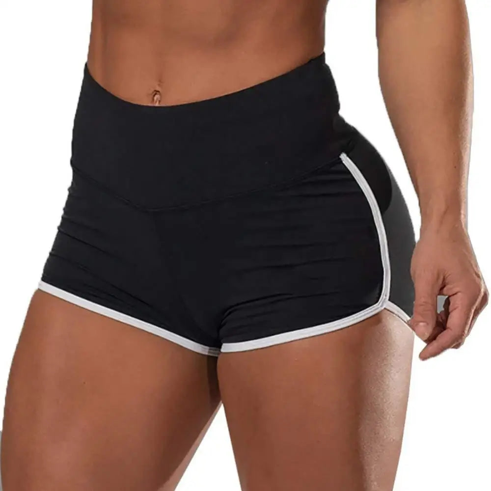 Elastic Seamless Fitness Shorts for Women