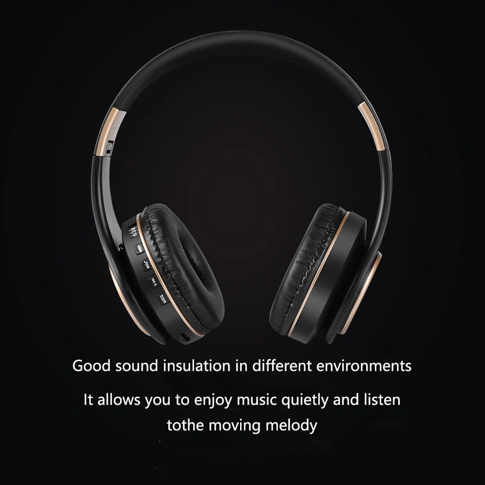 T8 Noise Canceling Foldable Gamer Girl Wireless Headphone