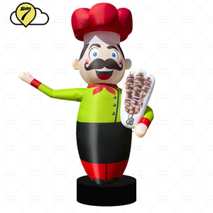 2.5m Restaurant Chef Advertising Inflatable