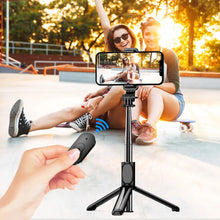 Selfie Stick Tripod with Detachable Wireless Remote