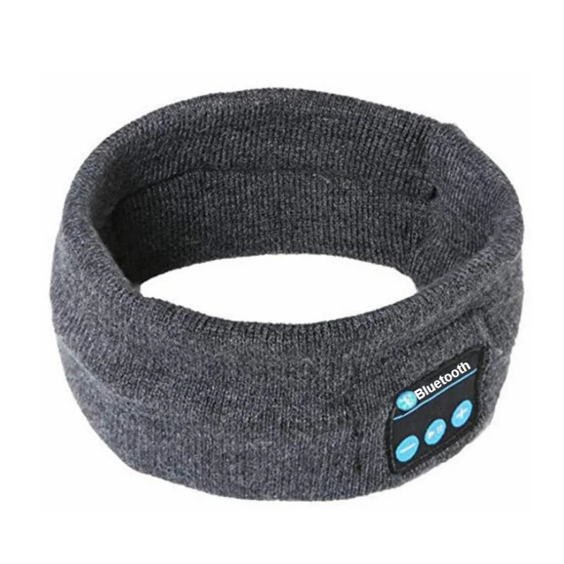 Bluetooth Thin Soft Elastic Comfortable Wireless Headband  Headset