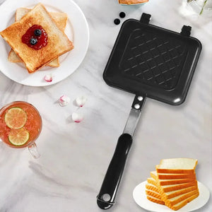 Non-Stick Sandwich Maker Iron Grill Frying Pan