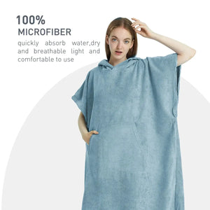 Quick-Dry Poncho Towel