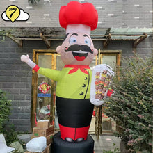 2.5m Restaurant Chef Advertising Inflatable