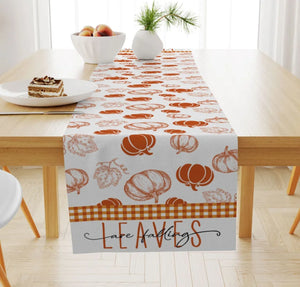 Autumn Print Holiday Table Runner