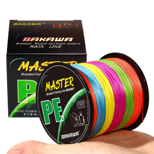 Braided 4 Strand Smooth Wire Multifilament Fishing Line