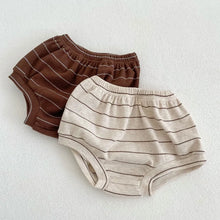 Striped Pure Cotton Shorts & Short Sleeved Shirt Set