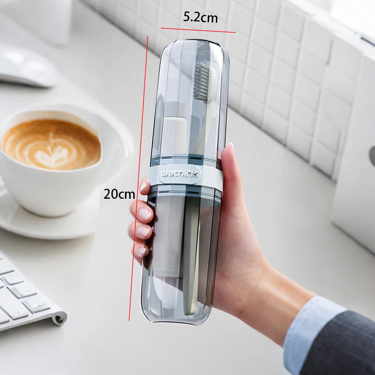Portable Travel Toothpaste Toothbrush Protector Case