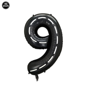 40'' Number Racetrack Balloons