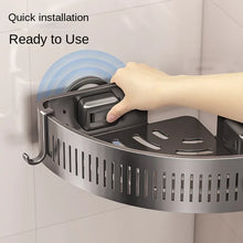 Vacuum Suction Cup Bathroom Shelf Wall Mounted No Drilling