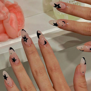 24pcs Mid Length Removable Wear Full Cover Nails