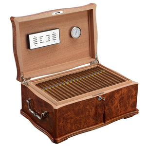 Solid Wood Cedar Wood Cigar Humidor