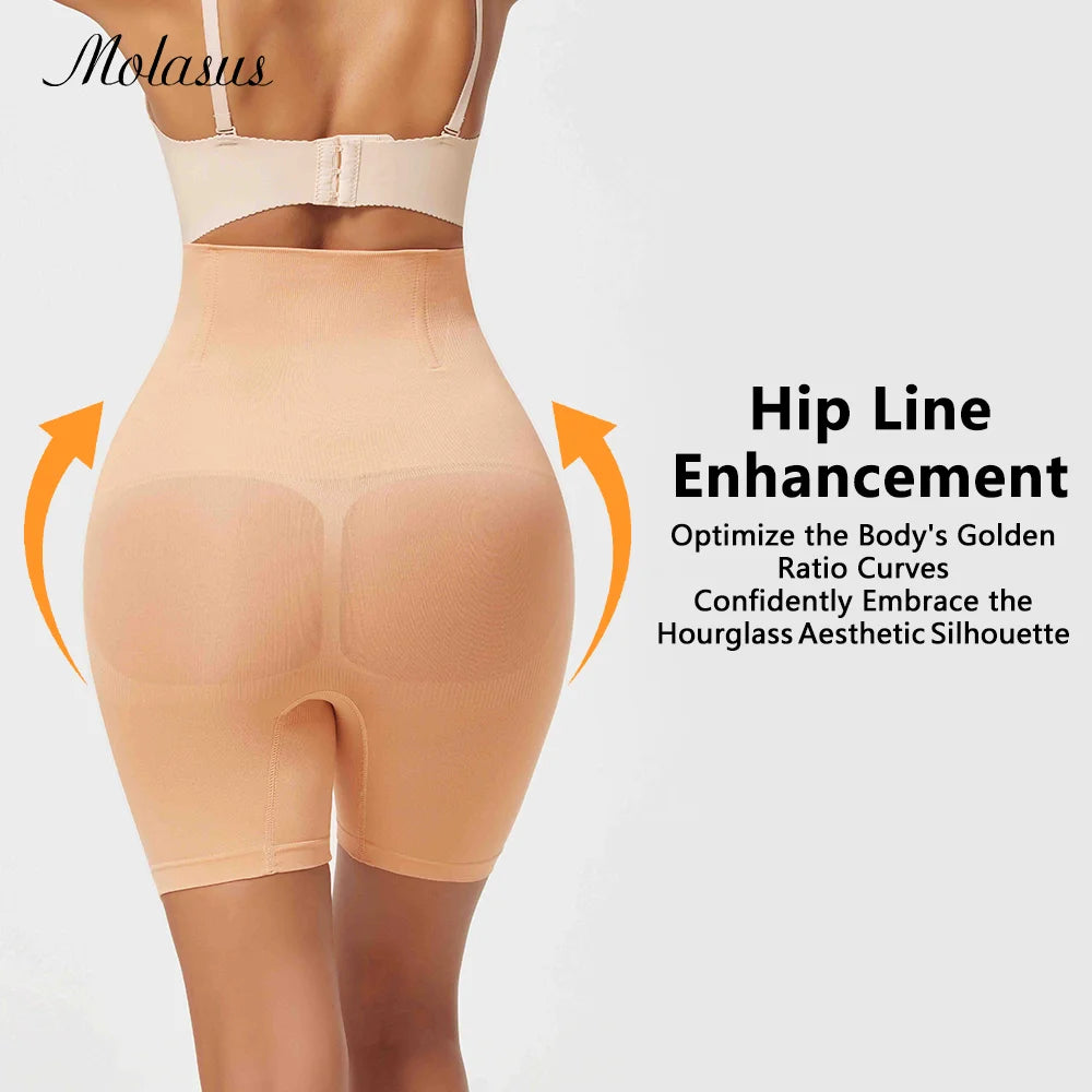 Flat Belly Seamless Short Cross Body Shaper