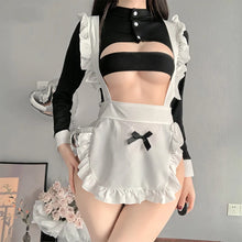 Open Bra Maid Tight Bodysuit Costume