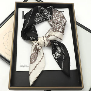 Printed Pashmina Silk Scarf