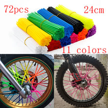 72 Pcs Universal Motorcycle Wheel Rim Cover Spoke Skins