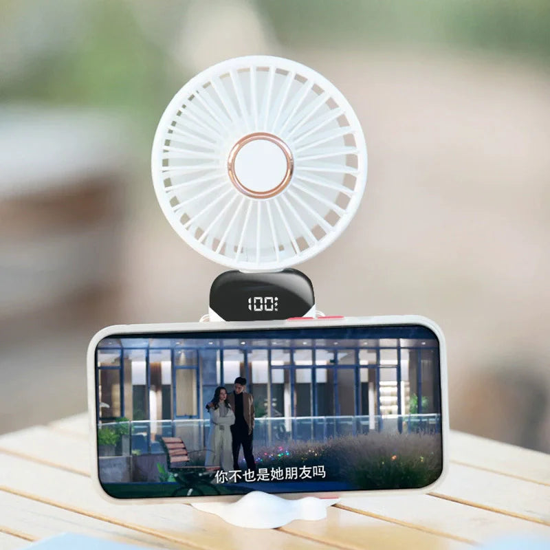 Electric Portable Mini Rechargeable Neck Fan