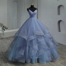 Y&M Novias Ruffled Spaghetti Strap Quinceanera Dress